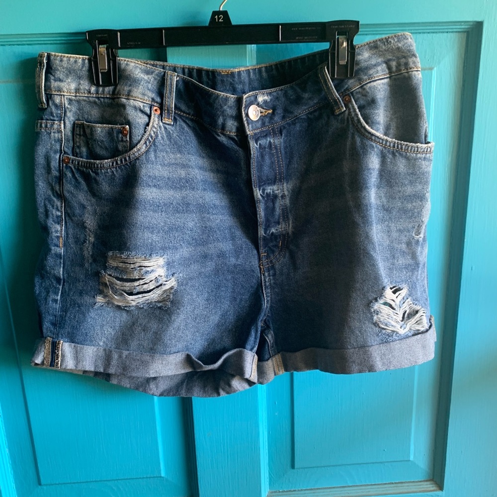 EUC H&M jean shorts - 14